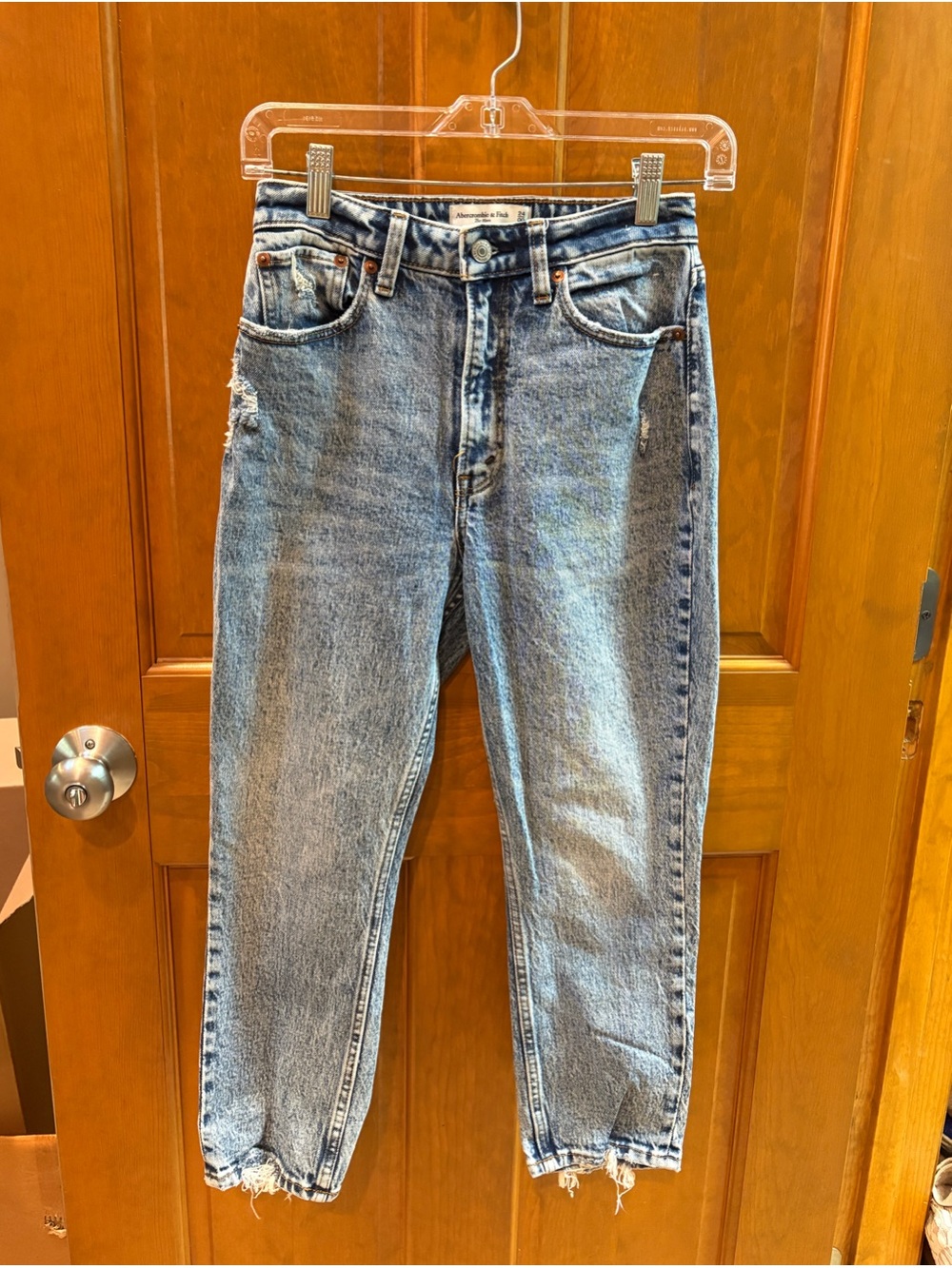 Abercrombie & Fitch The Mom High Rise Curve Love Size 00